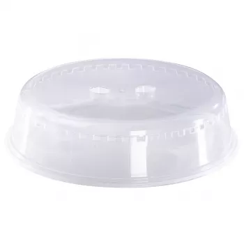 Osłona przeciwbryzgowa do kuchenki mikrofalowej Hama Basic 26 cm przezroczyste tworzywo sztuczne