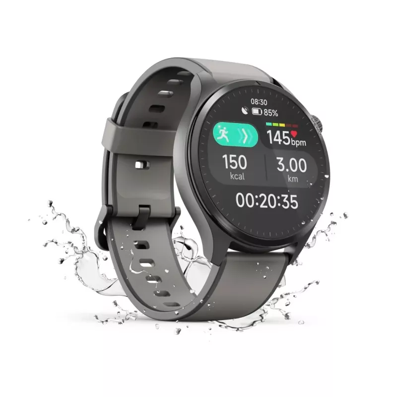 Hama 9000 3.63 cm (1.43 inch) AMOLED 52 mm Cyfrowy Ekran Dotykowy Antracytowy GPS (satelitarny)