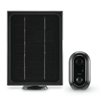 Kamera IP bezpieczeństwa Hama 00176648 zewnętrzna bezprzewodowa czarna 1080p