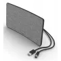 Antena telewizyjna wewnętrzna Hama Fabric Design czarno-szara USB 2m