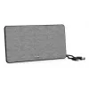 Antena telewizyjna wewnętrzna Hama Fabric Design czarno-szara USB 2m
