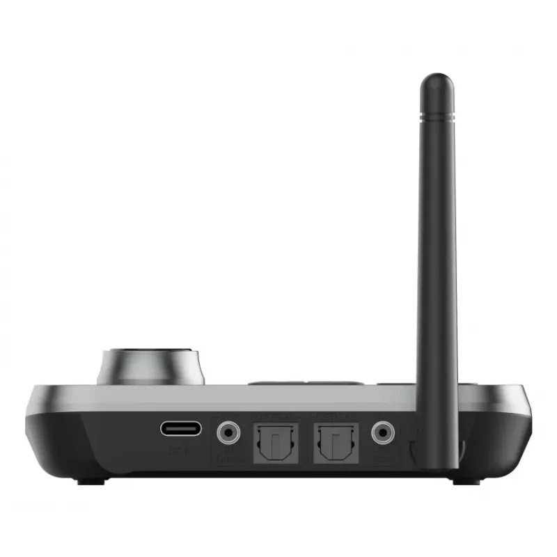 Bezprzewodowy nadajnik/odbiornik audio HAMA Link.it duo 3,5 mm, Bluetooth, zasięg 10 m, zasilany przez USB, czarny