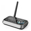 Bezprzewodowy nadajnik/odbiornik audio HAMA Link.it duo 3,5 mm, Bluetooth, zasięg 10 m, zasilany przez USB, czarny