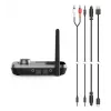 Bezprzewodowy nadajnik/odbiornik audio HAMA Link.it duo 3,5 mm, Bluetooth, zasięg 10 m, zasilany przez USB, czarny
