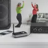 Bezprzewodowy nadajnik/odbiornik audio HAMA Link.it duo 3,5 mm, Bluetooth, zasięg 10 m, zasilany przez USB, czarny