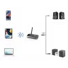 Bezprzewodowy nadajnik/odbiornik audio HAMA Link.it duo 3,5 mm, Bluetooth, zasięg 10 m, zasilany przez USB, czarny