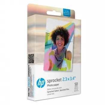 Papier fotograficzny HP Sprocket Select 5.8 x 8.6 cm 50 arkuszy w opakowaniu