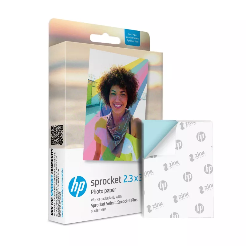 Papier fotograficzny HP Sprocket Select 5.8 x 8.6 cm 50 arkuszy w opakowaniu