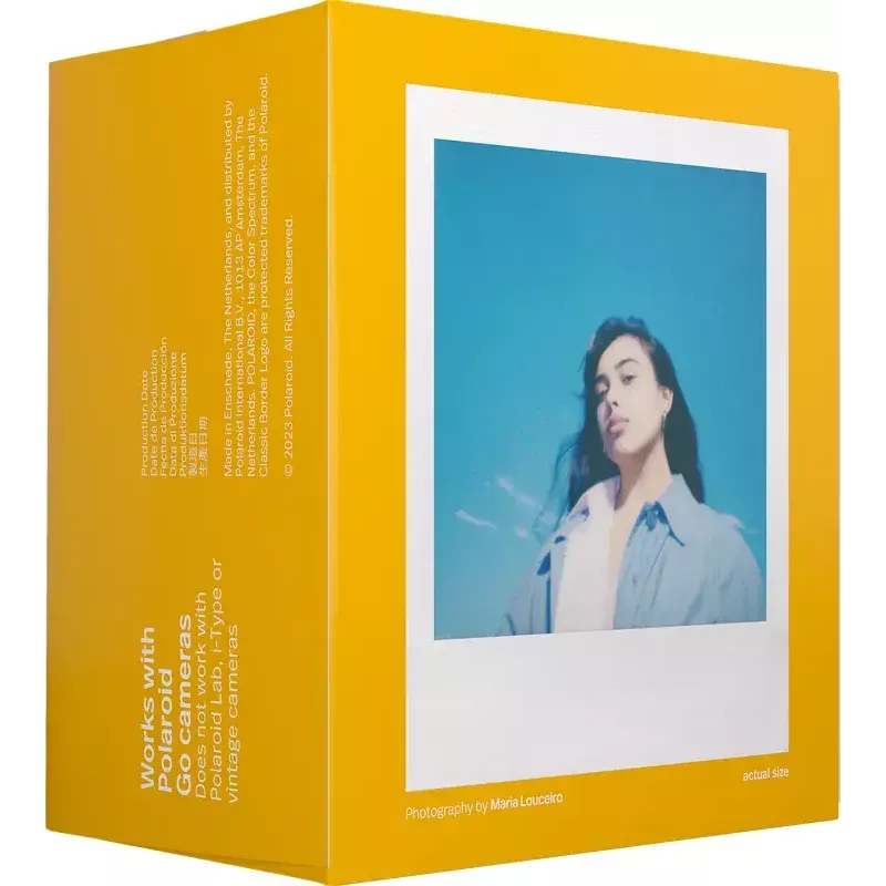 Zestaw dwóch opakowań filmu Polaroid Go 16 zdjęć