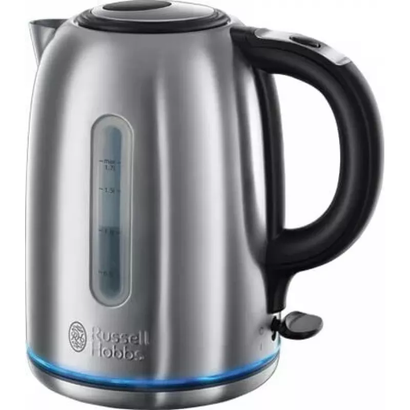 Czajnik elektryczny Russell Hobbs 1,7 l 2400 W stal nierdzewna, wskaźnik poziomu wody, podstawa obrotowa 360°