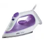 Braun TexStyle 1 SI 1080 żelazko parowo-suche Ceramiczna stopa 2000 W Czarny, Fioletowy