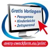 Transfer na odzież Avery MD1003 Inkjet biały 210x297mm 4szt.