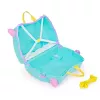 Walizka Trunki Una the Unicorn 4 kółka 18L Różowy Turkusowy Żółty