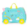 Walizka Trunki Una the Unicorn 4 kółka 18L Różowy Turkusowy Żółty
