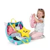 Walizka Trunki Una the Unicorn 4 kółka 18L Różowy Turkusowy Żółty