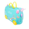 Walizka Trunki Una the Unicorn 4 kółka 18L Różowy Turkusowy Żółty
