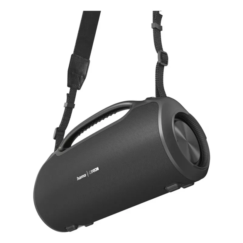 Głośnik imprezowy HAMA UltiMate Pro 120 W, bezprzewodowy Bluetooth, wodoodporny, wbudowany akumulator, ładowanie USB-C