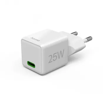 Hama 00201981 ładowarka do urządzeń mobilnych Zestaw słuchawkowy, Powerbank, Smartfon, Tablet Biała AC Szybkie ładowanie Wewnętrzna