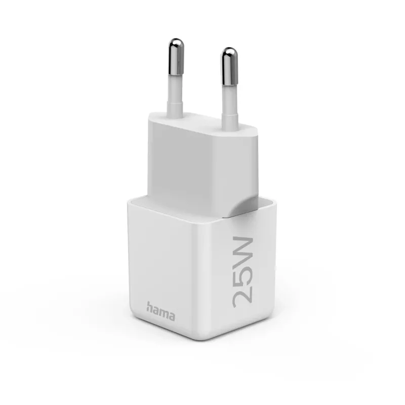 Hama 00201981 ładowarka do urządzeń mobilnych Zestaw słuchawkowy, Powerbank, Smartfon, Tablet Biała AC Szybkie ładowanie Wewnętrzna