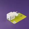 Hama 00201981 ładowarka do urządzeń mobilnych Zestaw słuchawkowy, Powerbank, Smartfon, Tablet Biała AC Szybkie ładowanie Wewnętrzna
