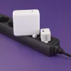 Hama 00201981 ładowarka do urządzeń mobilnych Zestaw słuchawkowy, Powerbank, Smartfon, Tablet Biała AC Szybkie ładowanie Wewnętrzna