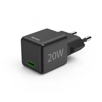 Hama 00201984 ładowarka do urządzeń mobilnych Smartfon Czarny AC Szybkie ładowanie Wewnętrzna