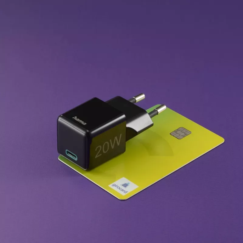 Hama 00201984 ładowarka do urządzeń mobilnych Smartfon Czarny AC Szybkie ładowanie Wewnętrzna