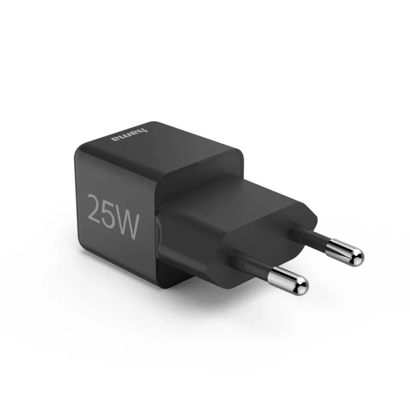 Hama 00201985 ładowarka do urządzeń mobilnych Smartfon Czarny AC Szybkie ładowanie Wewnętrzna