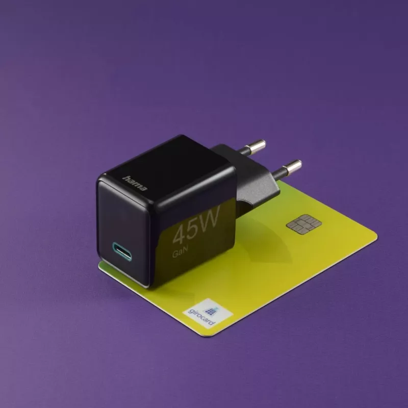Hama 00201987 ładowarka do urządzeń mobilnych Laptop, Smartfon, Tablet Czarny AC Szybkie ładowanie Wewnętrzna
