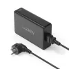 Stacja ładowania HAMA 201977, 240 W łącznie, 4× USB-C, 1× USB-A, czarna