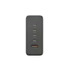 Stacja ładowania HAMA 201977, 240 W łącznie, 4× USB-C, 1× USB-A, czarna