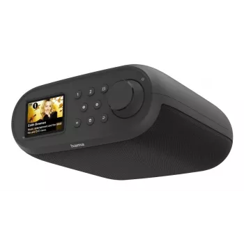 Radio internetowe Hama 00054258 Cyfrowe DAB DAB+ FM 5W Czarny