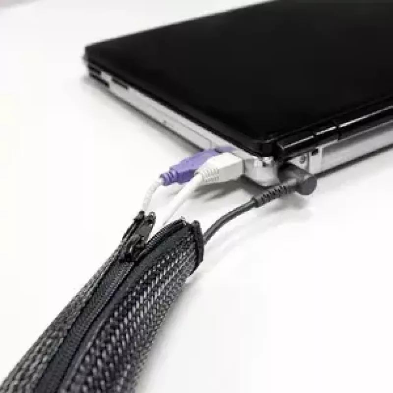 Osłona na kable LogiLink KAB0046 Czarna