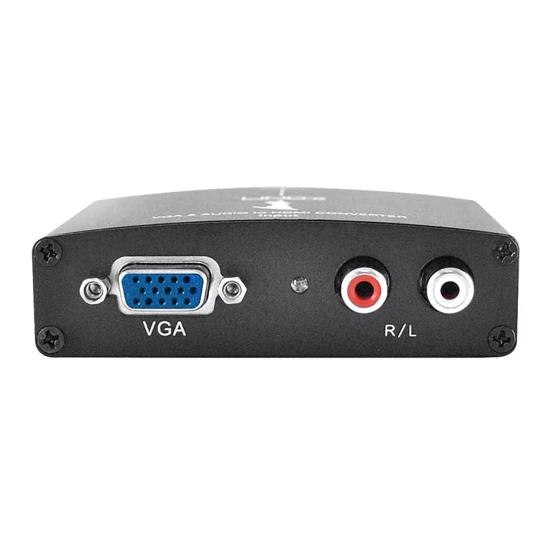 Konwerter VGA i audio na HDMI Lindy 38165