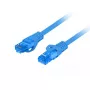 Kabel sieciowy Lanberg PCF6A-10CC-2000-B RJ-45 Cat6a 20 m niebieski