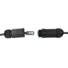 Kabel sieciowy LogiLink CQ7113S RJ-45 Cat6a 20 m Czarny