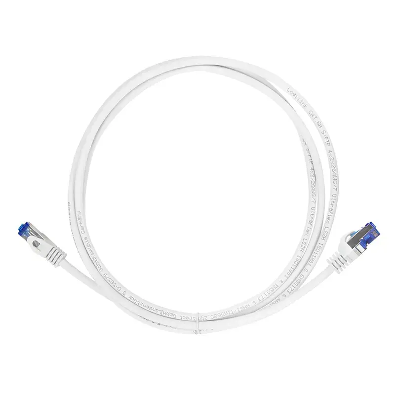 Kabel sieciowy LogiLink C6A081S RJ-45 Cat6a 7,5 m biały