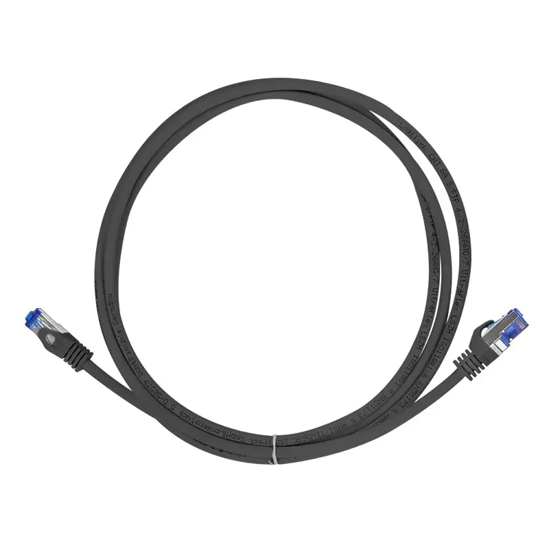 Kabel sieciowy LogiLink C6A073S RJ-45 Cat6a 5 m Czarny
