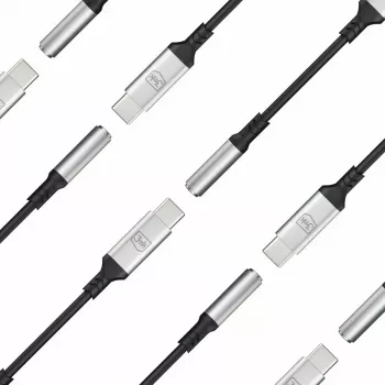 Kabel USB 3,5 mm 3MK Jack 3,5 mm 1 szt. USB-C na Jack 3,5 mm