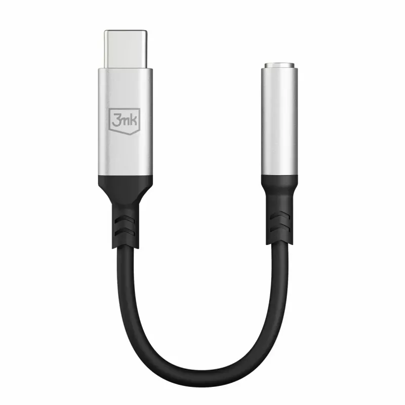 Kabel USB 3,5 mm 3MK Jack 3,5 mm 1 szt. USB-C na Jack 3,5 mm