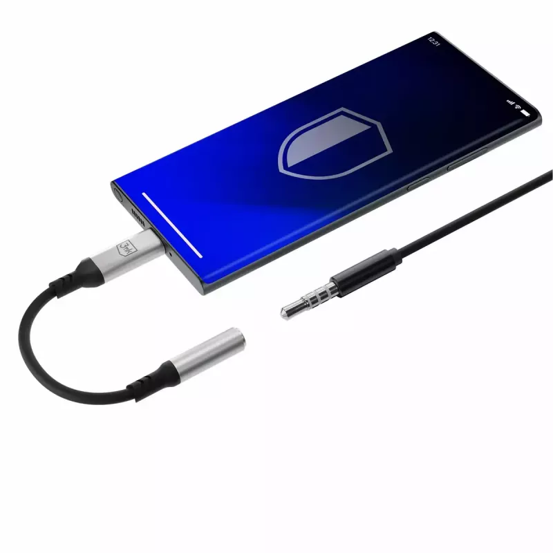 Kabel USB 3,5 mm 3MK Jack 3,5 mm 1 szt. USB-C na Jack 3,5 mm