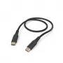 Elastyczny kabel Hama USB C USB 2.0 1.5 m czarny