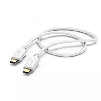 Kabel ładujący Hama USB-C – USB-C, 1,5 m, biały