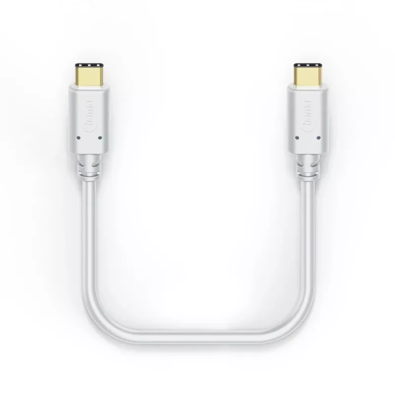 Kabel ładujący Hama USB-C – USB-C, 1,5 m, biały