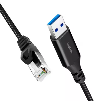 Kabel sieciowy LogiLink CU0400 RJ-45 Cat6 1 m Czarny
