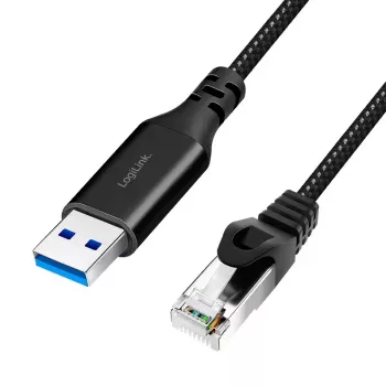 Kabel sieciowy LogiLink CU0400 RJ-45 Cat6 1 m Czarny