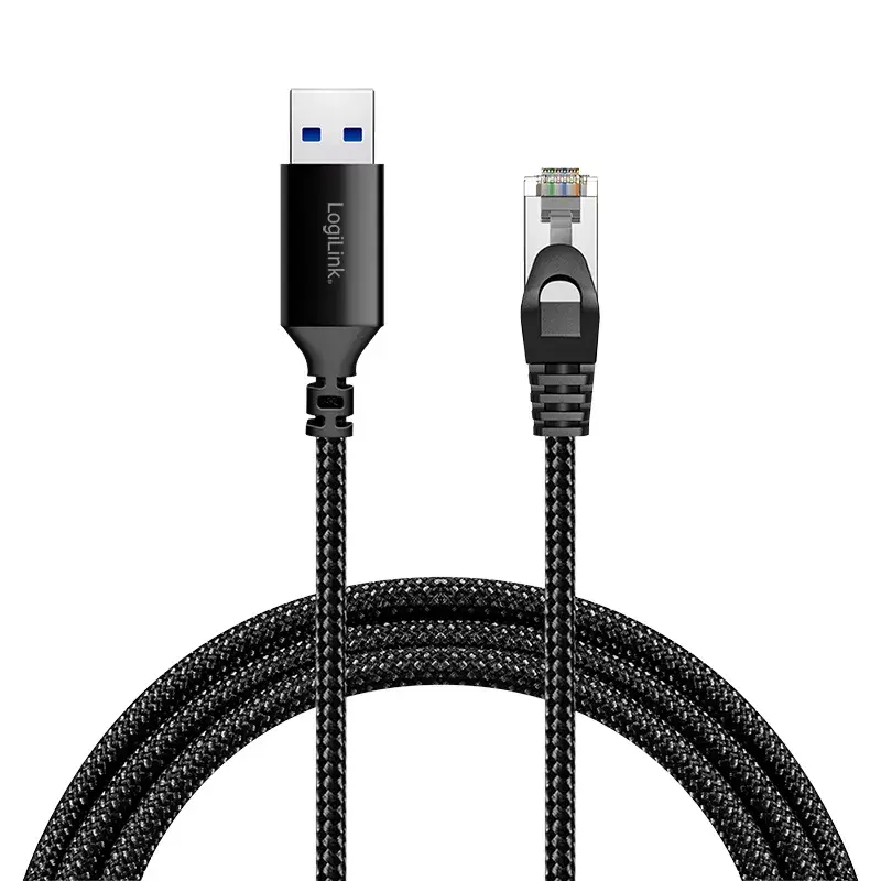 Kabel sieciowy LogiLink CU0401 RJ-45 Cat6 1,5 m Czarny