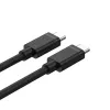 Kabel USB-C do USB-C Unitek Y-C477BK01-2M, USB 3.2 Gen 1, 2 m, 5 Gbit/s, PD 60 W, czarny