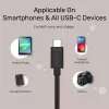 Kabel USB-C do USB-C Unitek Y-C477BK01-2M, USB 3.2 Gen 1, 2 m, 5 Gbit/s, PD 60 W, czarny