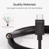 Kabel USB-C do USB-C Unitek Y-C477BK01-2M, USB 3.2 Gen 1, 2 m, 5 Gbit/s, PD 60 W, czarny